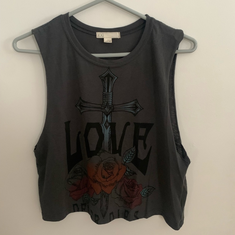 [M]👚F21 muscle tank